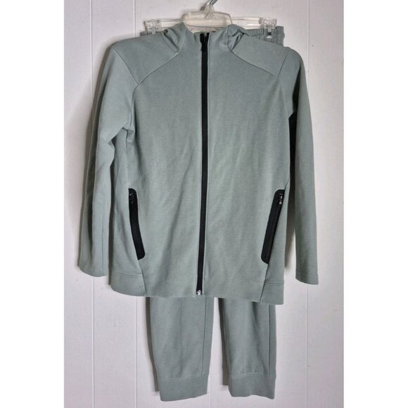 Old Navy Dynamic Fleece Full Zip Jacket And Jogger Pants Set Youth Boys Sz L - Picture 8 of 8